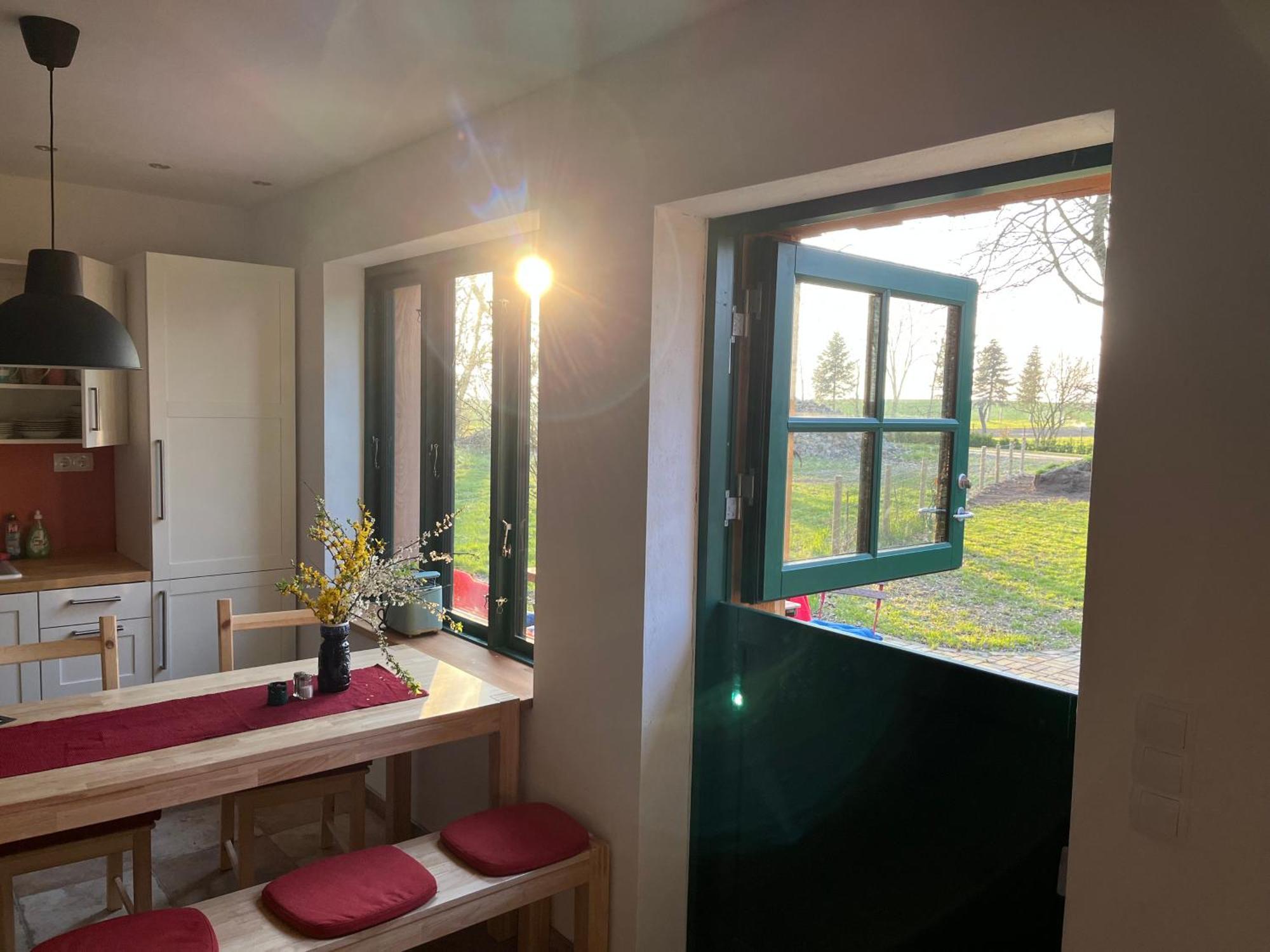 Broockhof Ferienwohnung Unterm Sternenhimmel In Mecklenburg Reimershagen Exterior foto